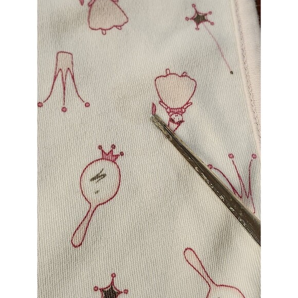 Vintage Gymboree 2004 PRINCESS Baby Blanket 100% Cotton  *Read flaws - Picture 11 of 15